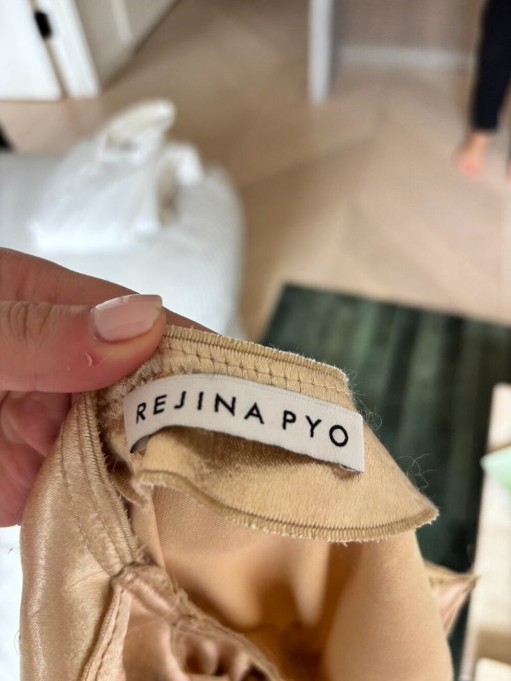 Rejina Pyo Gold Maxi Dress - Picture 2 of 3